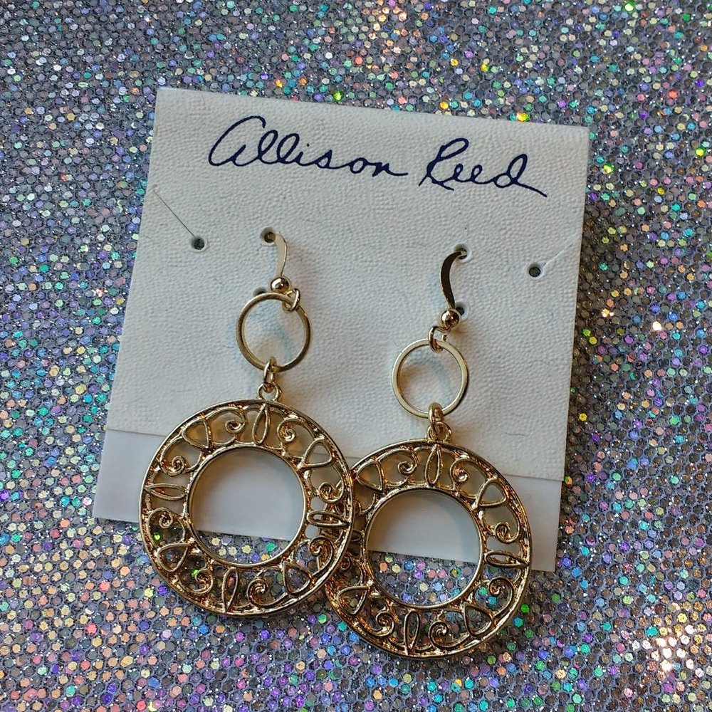 Allison Reed Gold Earrings
